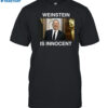 Luciano Silighini Garagnani Wearing Weinstein Is Innocent Shirt