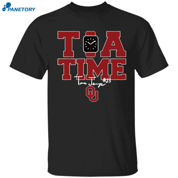 Oklahoma Softball Tiare Jennings Tia Time Shirt