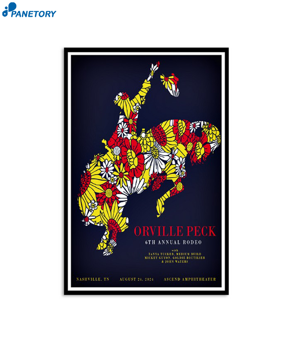Orville Peck Ascend Amphitheater Nashville Tn Aug 24 2024 Poster 2 Orville Peck Ascend Amphitheater Nashville Tn Aug 24 2024 Poster