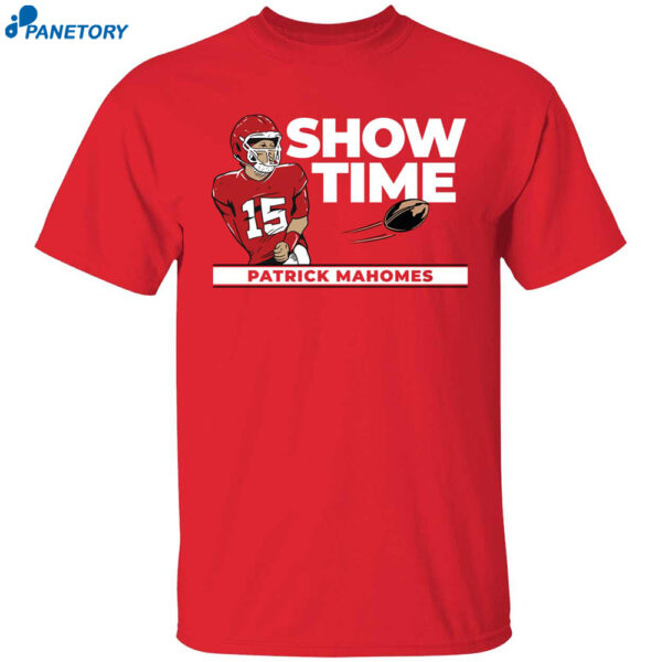 Patrick Mahomes Behind The Back Showtime Shirt