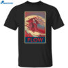 Tim Walz Flow Red Wave Shirt