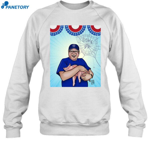 Tim Walz Hugs Pig Make America Happy Again Shirt 1