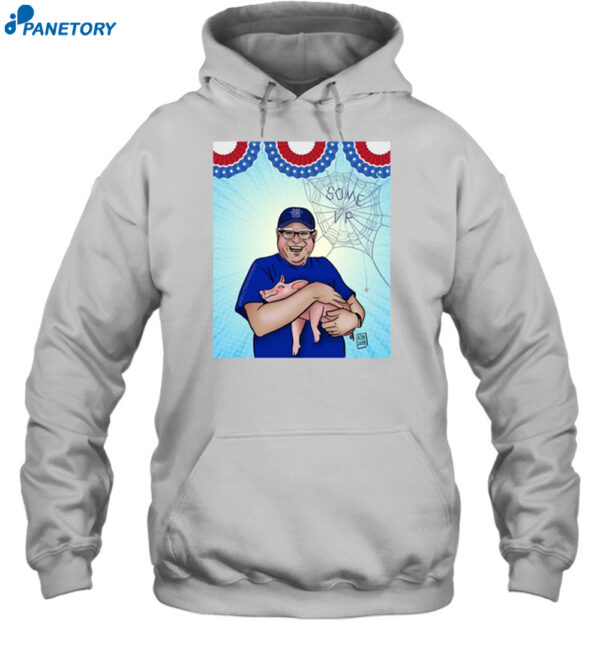 Tim Walz Hugs Pig Make America Happy Again Shirt 2