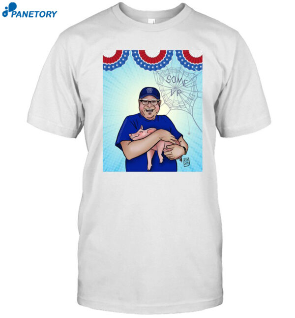 Tim Walz Hugs Pig Make America Happy Again Shirt