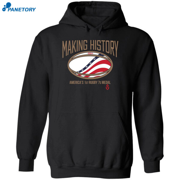 Usrpa Making History America’s 1st Rugby 7s Medal Shirt 2