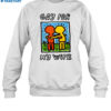 Waveygoodsco Gay For My Wife Shirt 1