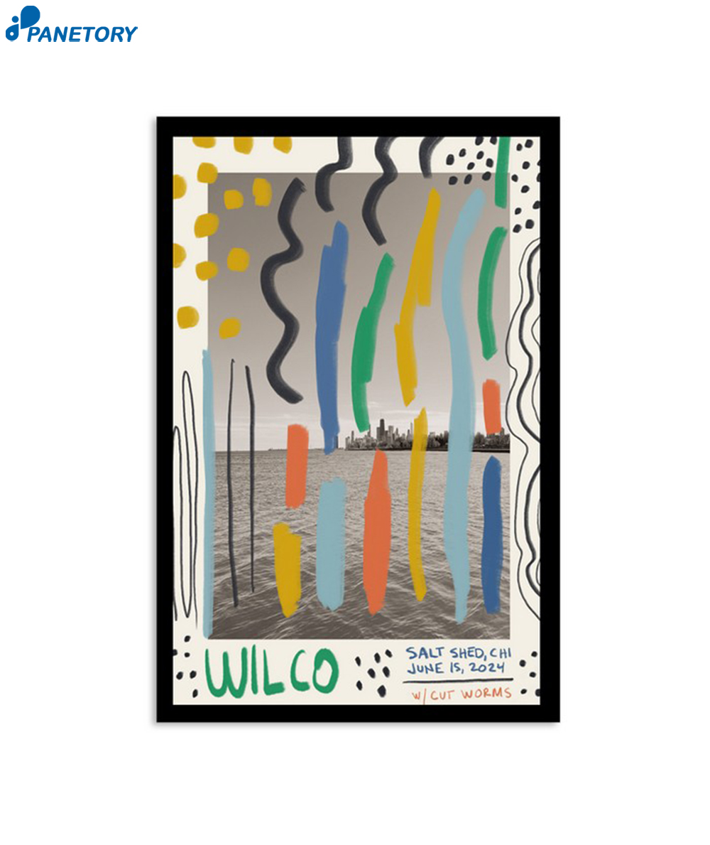 Wilco Tour Chicago Il June 15 2024 Poster 2 Wilco Tour Chicago Il June 15 2024 Poster