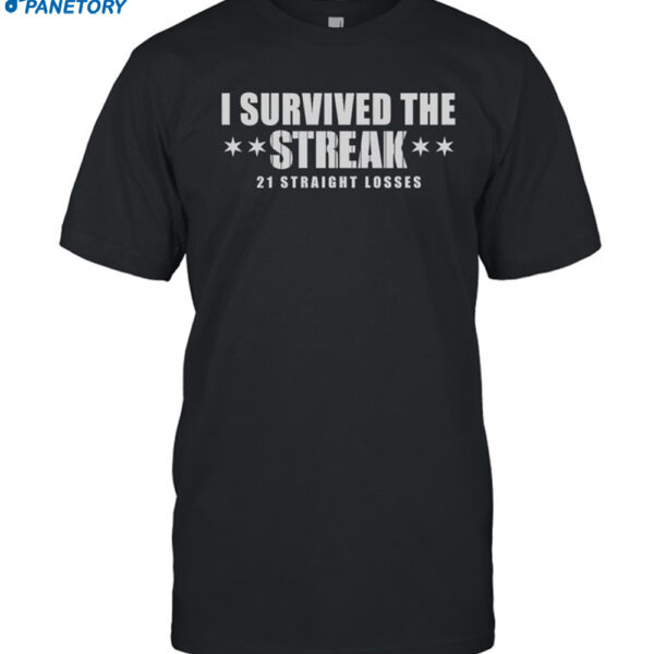 Chicago I Survived The Streak Shirt