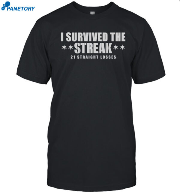 Chicago I Survived The Streak Shirt