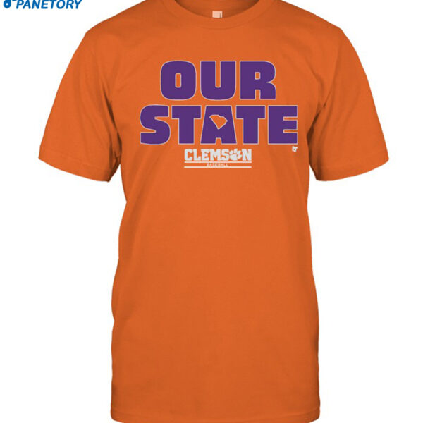 Clemson Baseball Our State Shirt