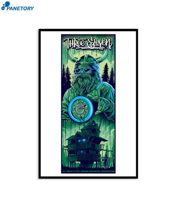 311 Marymoor Amphitheater Redmond Wa Aug 31 2024 Poster