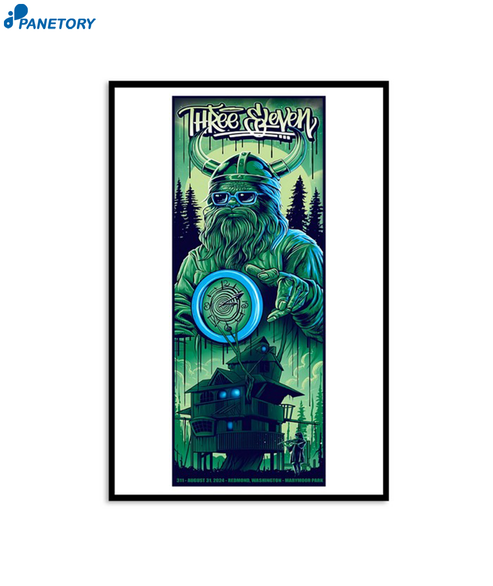 311 Marymoor Amphitheater Redmond Wa Aug 31 2024 Poster 2 311 Marymoor Amphitheater Redmond Wa Aug 31 2024 Poster
