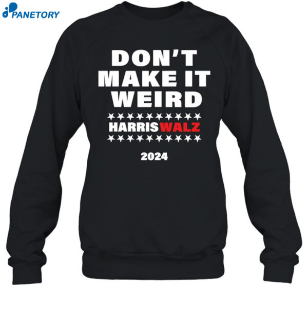 Christopher Moore Don't Make It Weird Harris Walz 2024 Shirt 1