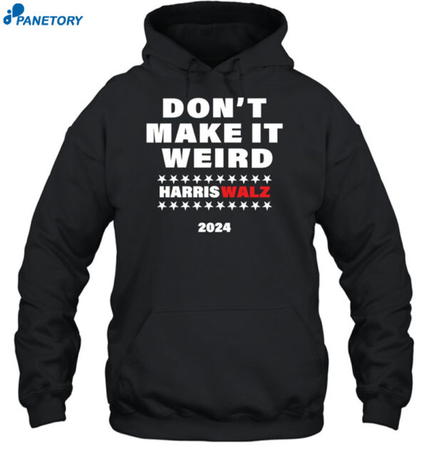 Christopher Moore Don't Make It Weird Harris Walz 2024 Shirt 2