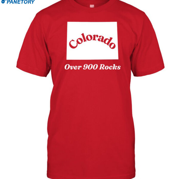 Colorado Over 900 Rocks Shirt