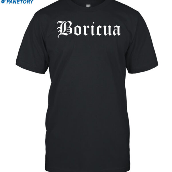 Devon Rodriguez Wearing Boricua Shirt