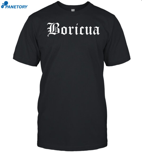 Devon Rodriguez Wearing Boricua Shirt