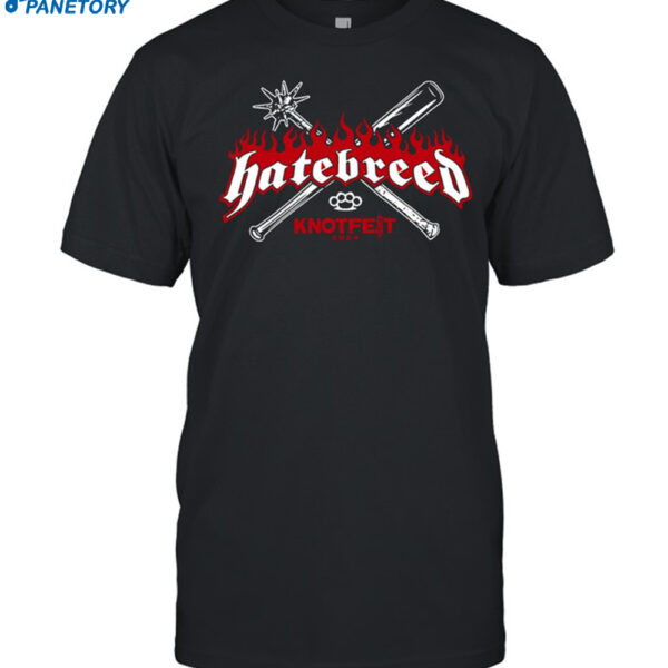 Hatebreed At Knotfest Iowa Event Shirt