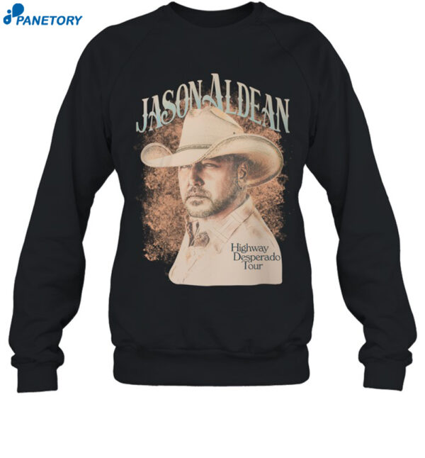 Jason Aldean Highway Desperado Tour Shirt 1