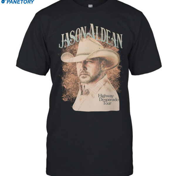 Jason Aldean Highway Desperado Tour Shirt