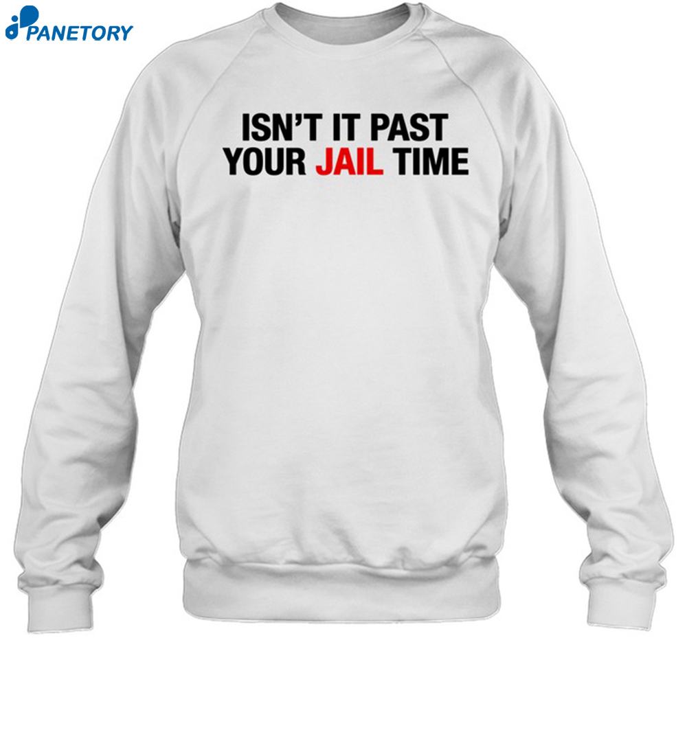 Jimmy Kimmel's Wife Wearing Isn't It Past Your Jail Time Shirt 6 Jimmy Kimmel's Wife Wearing Isn't It Past Your Jail Time Shirt 1
