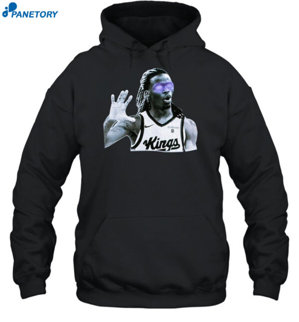 Keon Ellis Sacramento Kings Dark Shirt 2