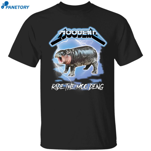 Moo Deng Ride The Moo Deng Shirt