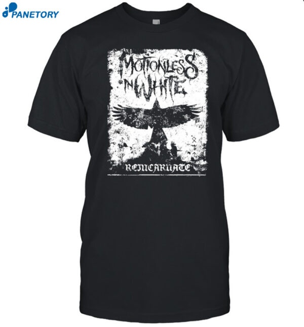 Motionless In White Reincarnate Crow Shirt