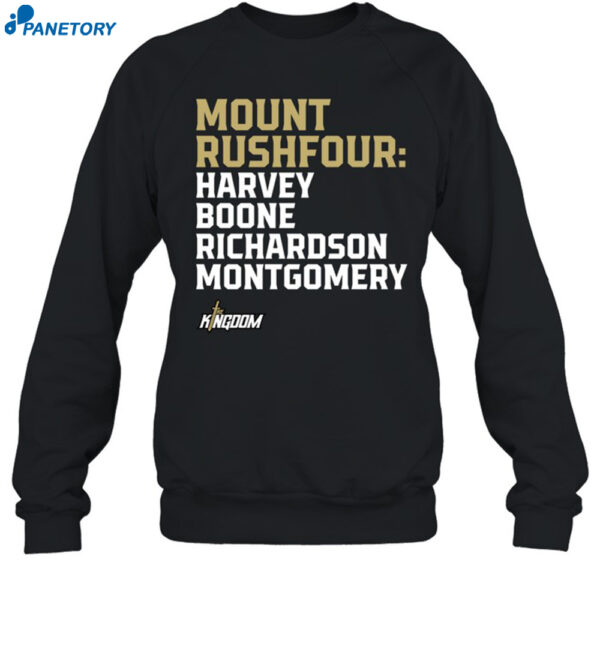 Mount Rushfour Harvey Boone Richardson Montgomery Shirt 1