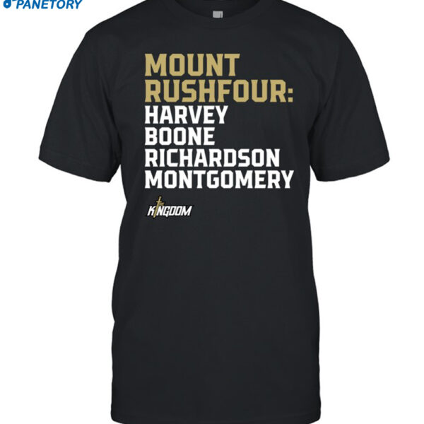 Mount Rushfour Harvey Boone Richardson Montgomery Shirt