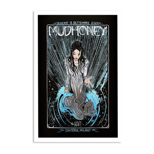 Mudhoney Santeria Toscana 31 In Milano Italya September 13 2024 Poster