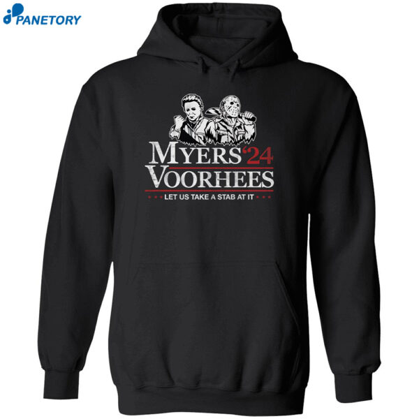 Myers Voorhees 2024 Let Us Take A Stab At It Shirt 2