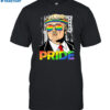 Nathan Hale Wearing Trump Lgbt Gay Pride Month Shirt