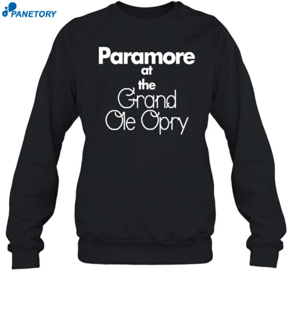 Paramore At The Grand Ole Opry Shirt 1