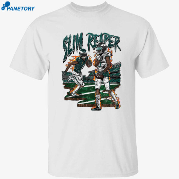 Philadelphia Eagles Devonta Smith Slim Reaper Shirt