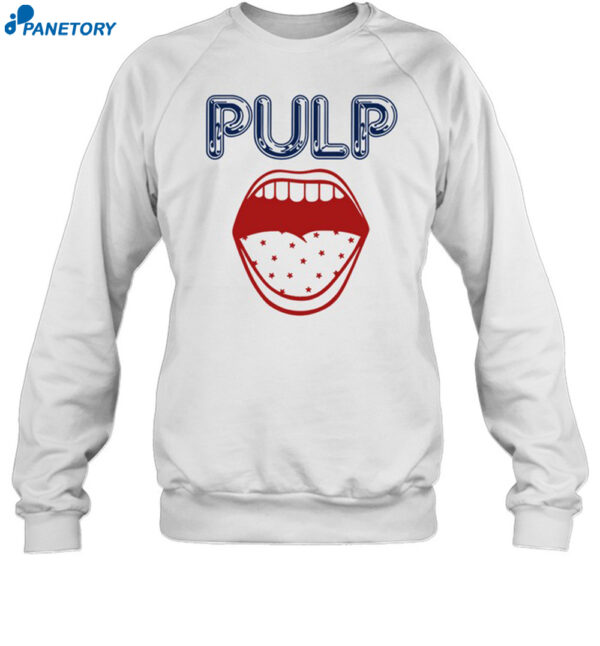 Pulp Us Tour Big Mouth Shirt 1