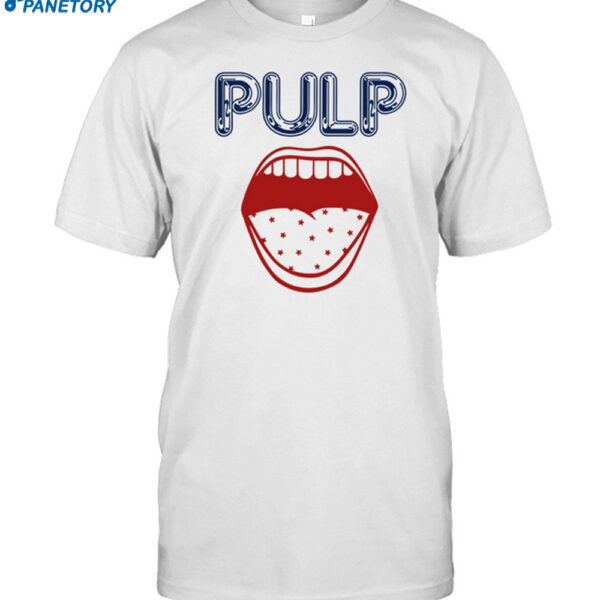 Pulp Us Tour Big Mouth Shirt