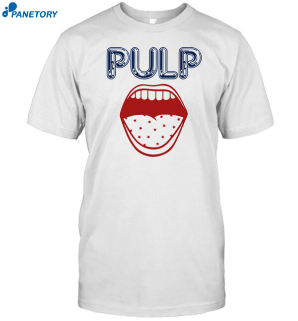 Pulp Us Tour Big Mouth Shirt