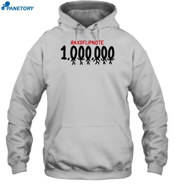 Raxdflipnote One Million Shirt 2