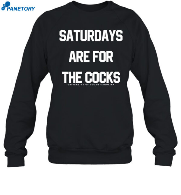 Saturdays Are For The Cocks Shirt 1