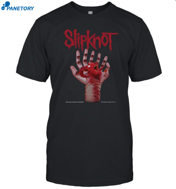 Slipknot 2024 Tour Nampa Shirt