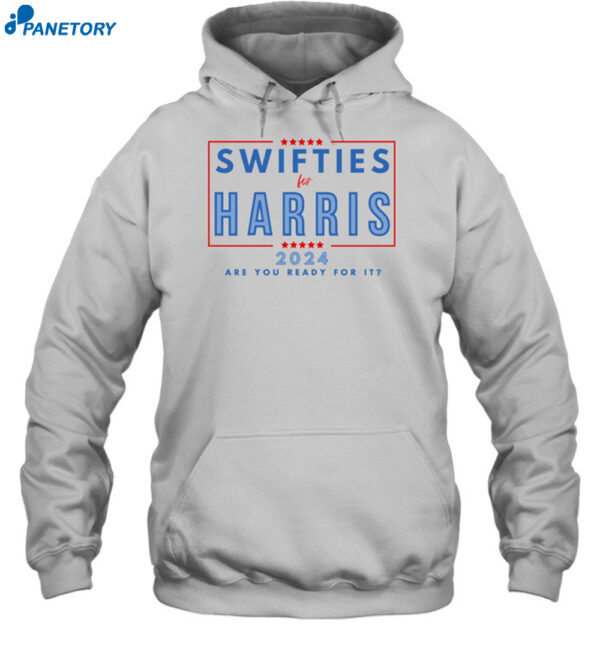 Swifties For Harris Walz 24 Are You Ready For It Shirt 2