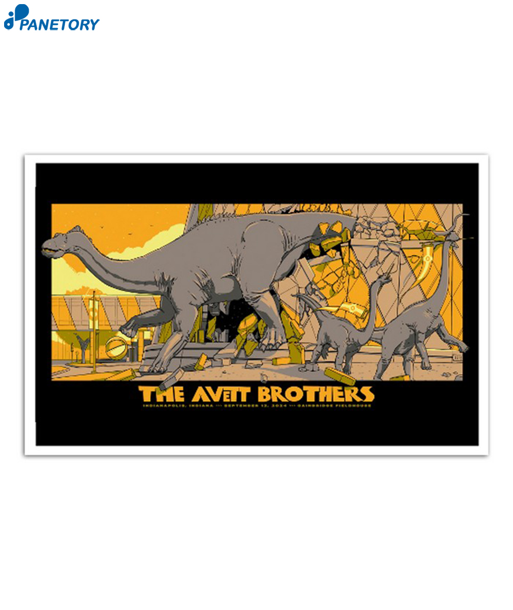 The Avett Brothers Gainbridge Fieldhouse Indianapolis IN Sept 12 2024 Poster 2 The Avett Brothers Gainbridge Fieldhouse Indianapolis In Sept 12 2024 Poster