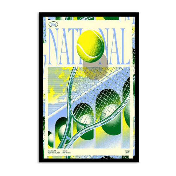 The National Forest Hills Stadium New York Ny Sept 13 2024 Poster
