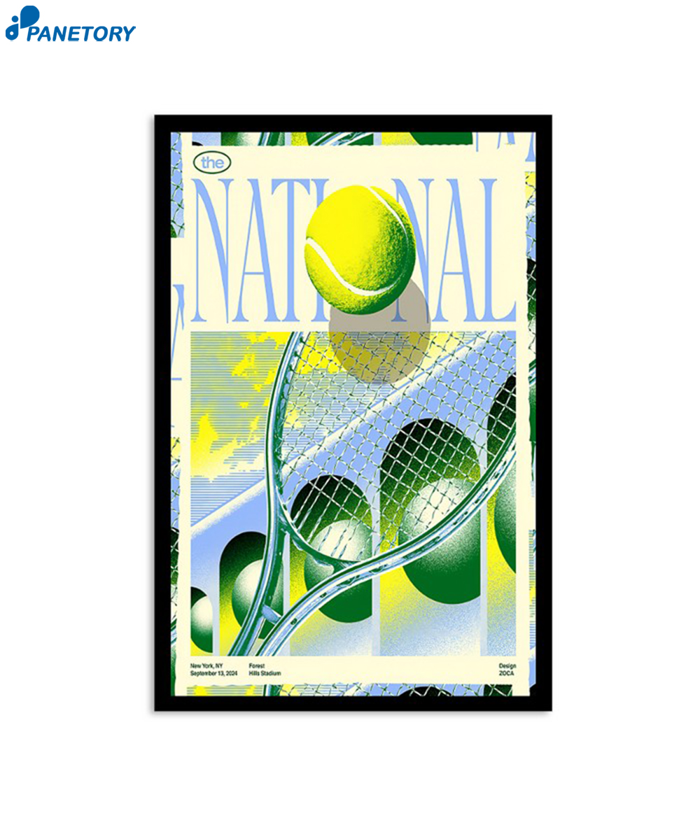 The National Forest Hills Stadium New York Ny Sept 13 2024 Poster 2 The National Forest Hills Stadium New York Ny Sept 13 2024 Poster