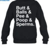 Thomas Butt & Balls & Pee & Poop & Sperms Shirt 1