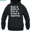 Thomas Butt & Balls & Pee & Poop & Sperms Shirt 2