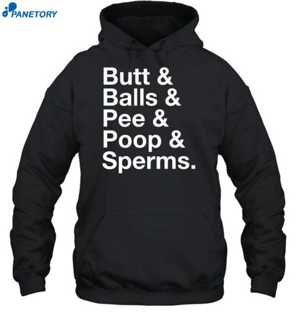 Thomas Butt & Balls & Pee & Poop & Sperms Shirt 2