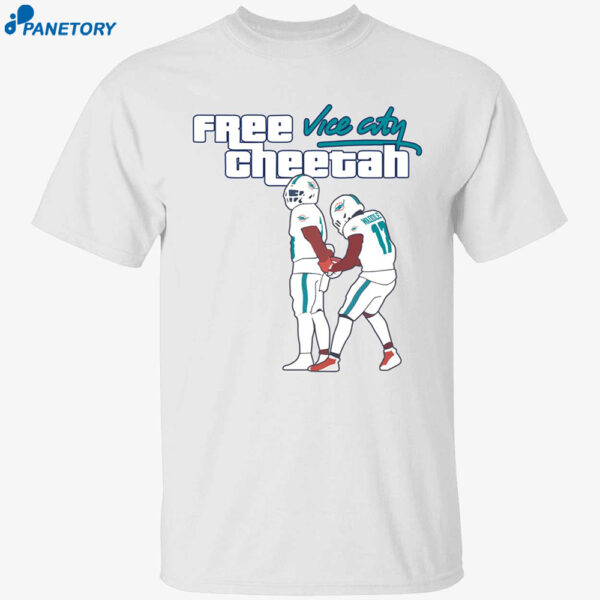 Tyreek Hill Free Cheetah Vice City Shirt