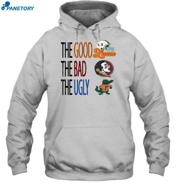 University Of Miami The Good The Bad The Ugly Shirt 2